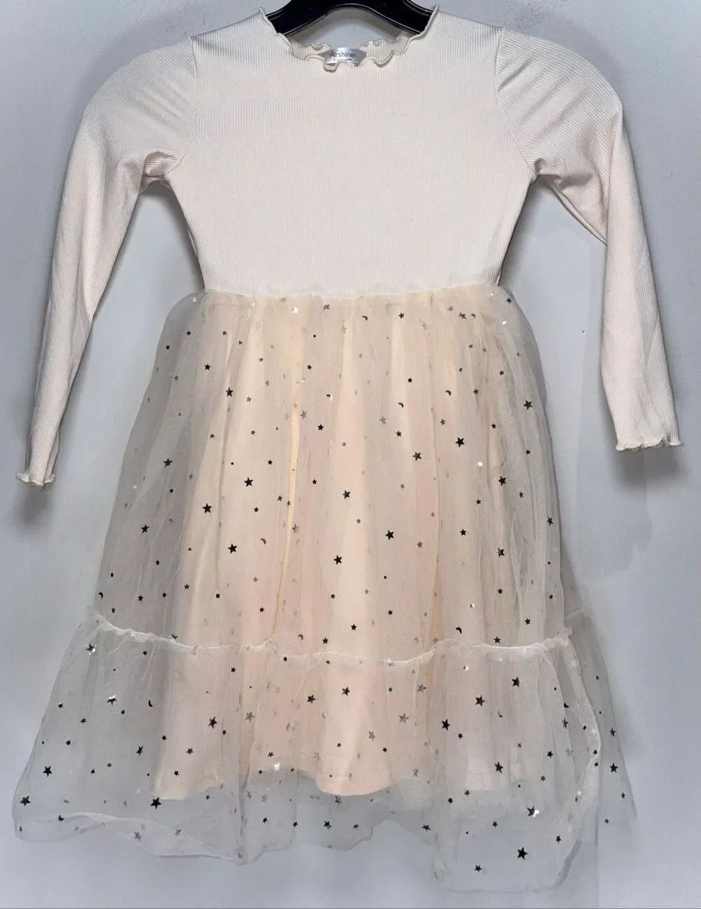 Girls cream / gold tutu dress size 3T